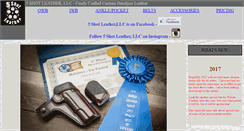 Desktop Screenshot of 5shotleather.com
